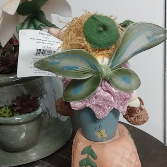 Flower Pot Fairy  Vintage Home Gifts - Picture 4 of 11